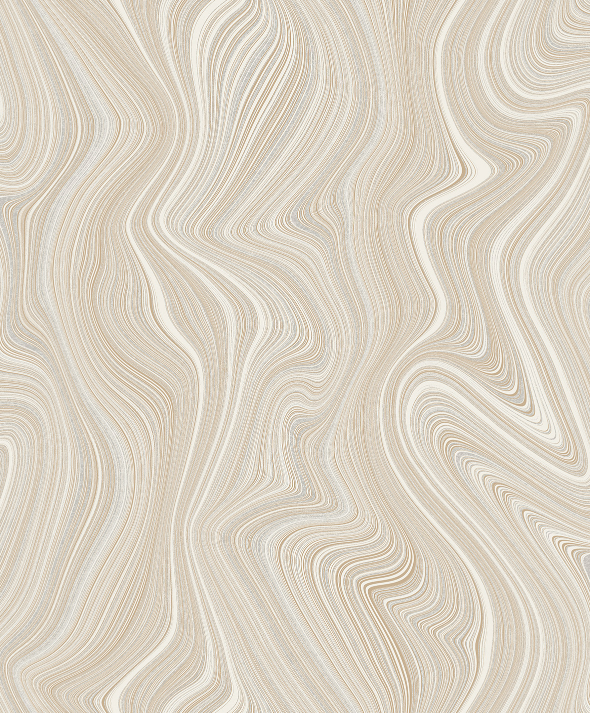 Thomas non-woven wallpaper Soleggiato ecru-beige