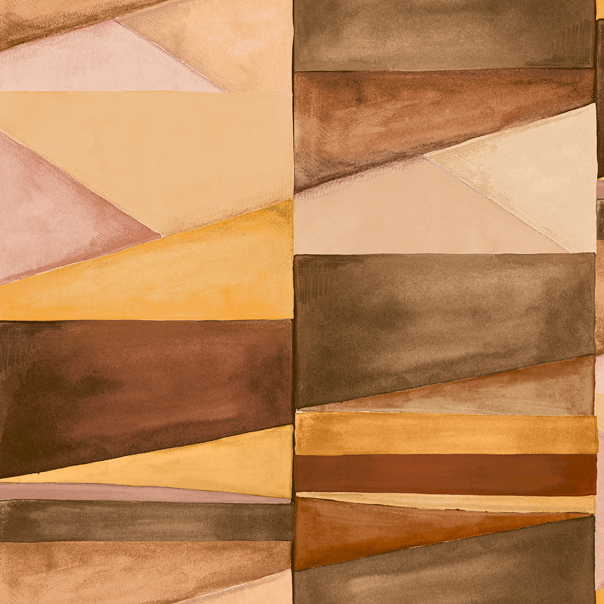 Thomas non-woven wallpaper Soleggiato camel