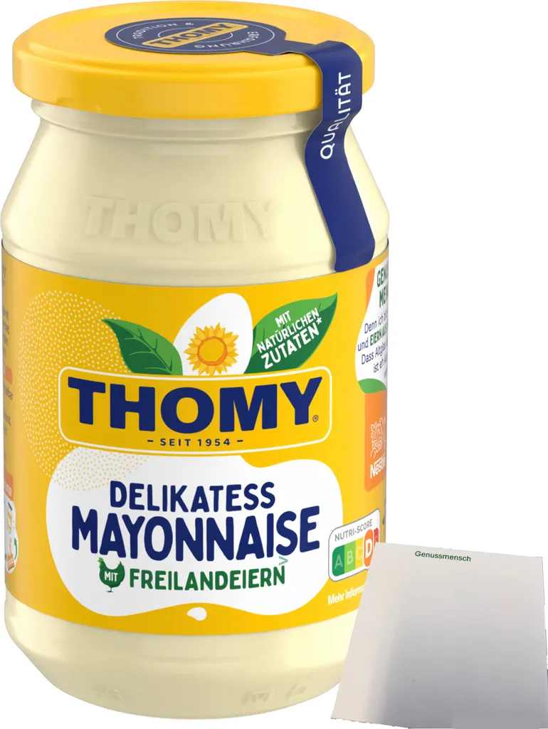 Thomy Delikatess Mayonnaise 80% 1 pack (1x250ml) + usy block