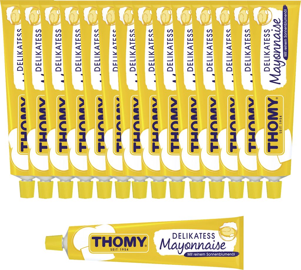Nestlé Thomy Delikatess Mayonnaise creamy spicy taste 100ml 15 pack