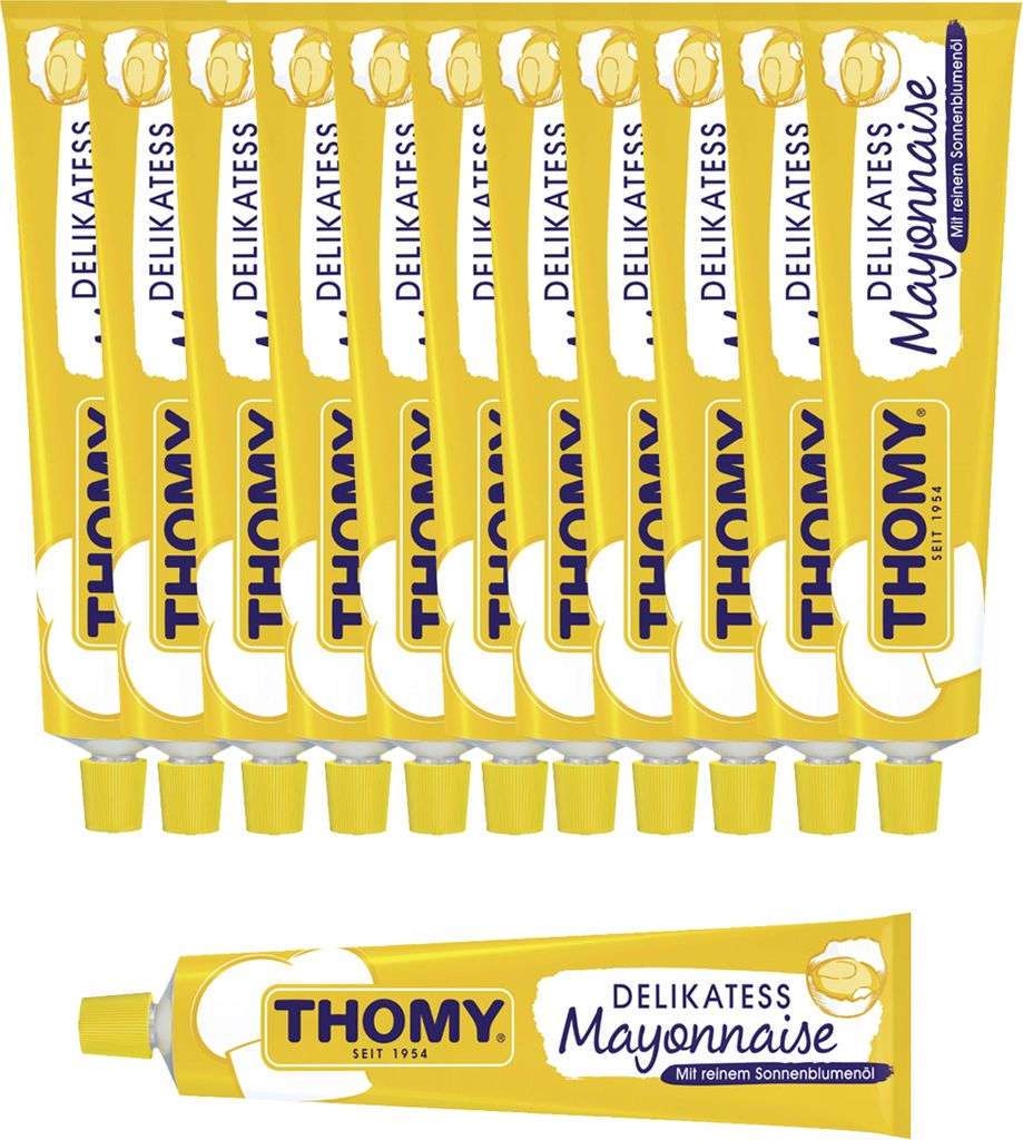 Nestlé Thomy Delikatess Mayonnaise creamy spicy taste 200ml 12-pack
