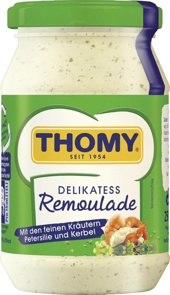 Nestlé Thomy Delikatess Remoulade creamy seasoned with herbs 250ml
