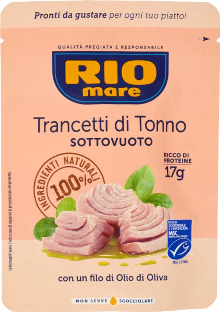 Tuna in oil Trancetti di Tonno 70g - Rio Mare 70g