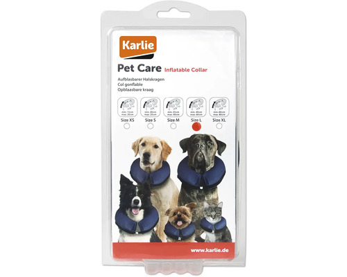 Animal - Protective collar Karlie Inflatable collar L approx. 40 - 60 cm neck circumference
