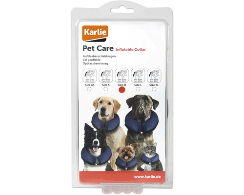 Animal - Protective collar Karlie Inflatable collar M approx. 25 - 40 cm neck circumference