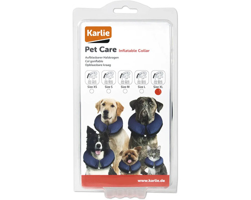 Animal - Protective collar Karlie Inflatable collar XL approx. 60 - 80 cm neck circumference