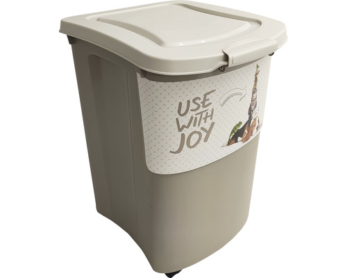 Rotho Animal food container Archie 41 x 37 x 50 cm beige