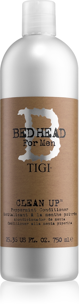 TIGI Bed Head B for Men Clean Up cleansing conditioner against hair loss