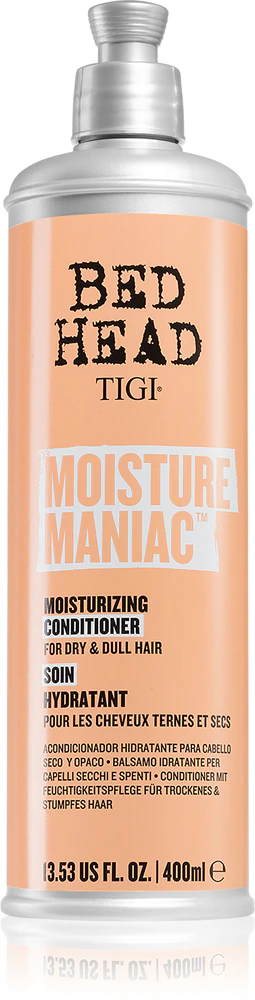 TIGI Bed Head Moisture Maniac nourishing deep conditioning conditioner for dry hair