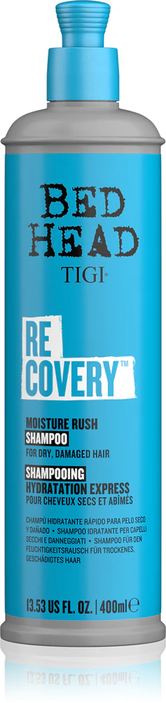 TIGI Bed Head Recovery hydrating shampoo for dry and damaged hair