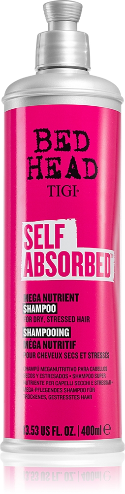 TIGI Bed Head Self absorbed shampoo with nourishing effect for dry and damaged hair