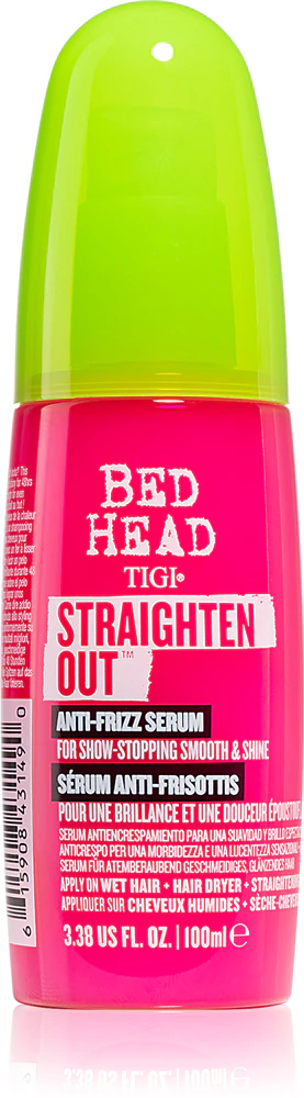 TIGI Bed Head Straighten Out smoothing serum for shiny and supple hair
