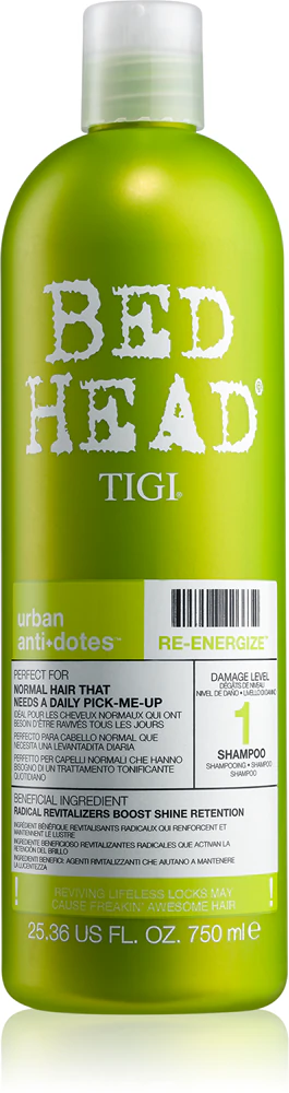 TIGI Bed Head Urban Antidotes Re-energize Shampoo for normal hair