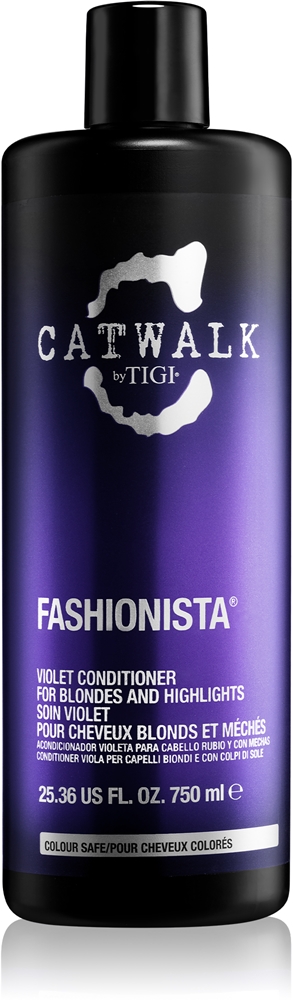 TIGI Catwalk Fashionista violet conditioner for blonde and mixed hair