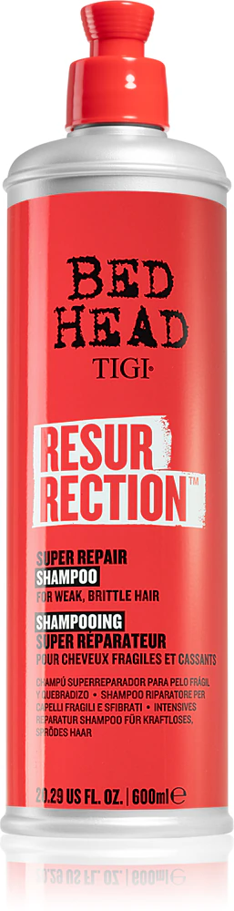 TIGI Repair System Resurrection Superrepair Shampoo: nourishing shampoo for thin, stressed hair