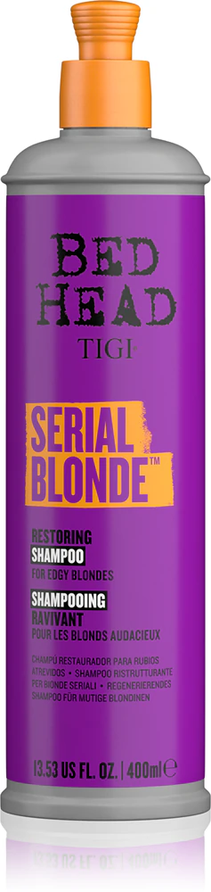 TIGI Serial Blonde Restoring Shampoo renewing shampoo for blonde hair