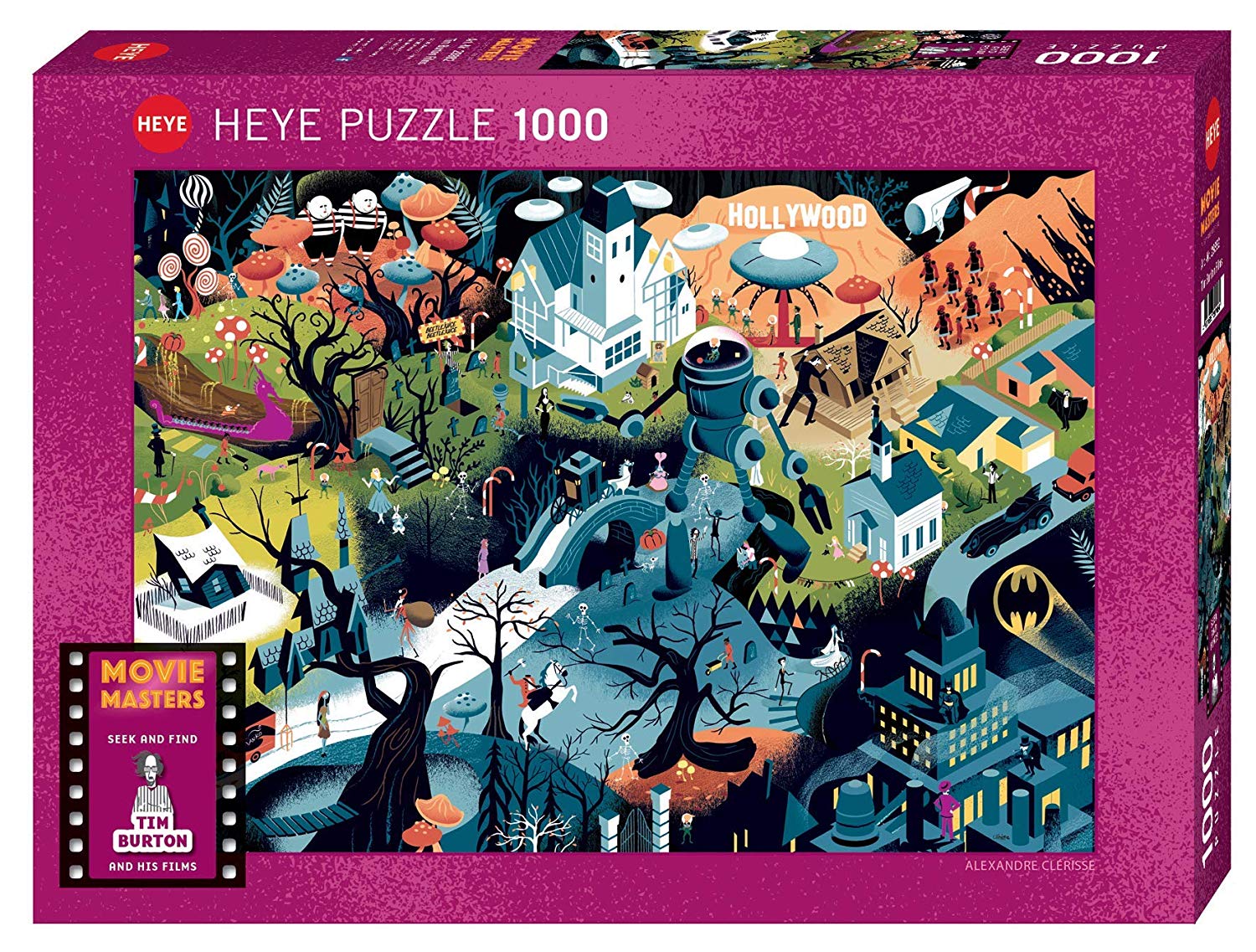 Heye Tim Burton Films Puzzle