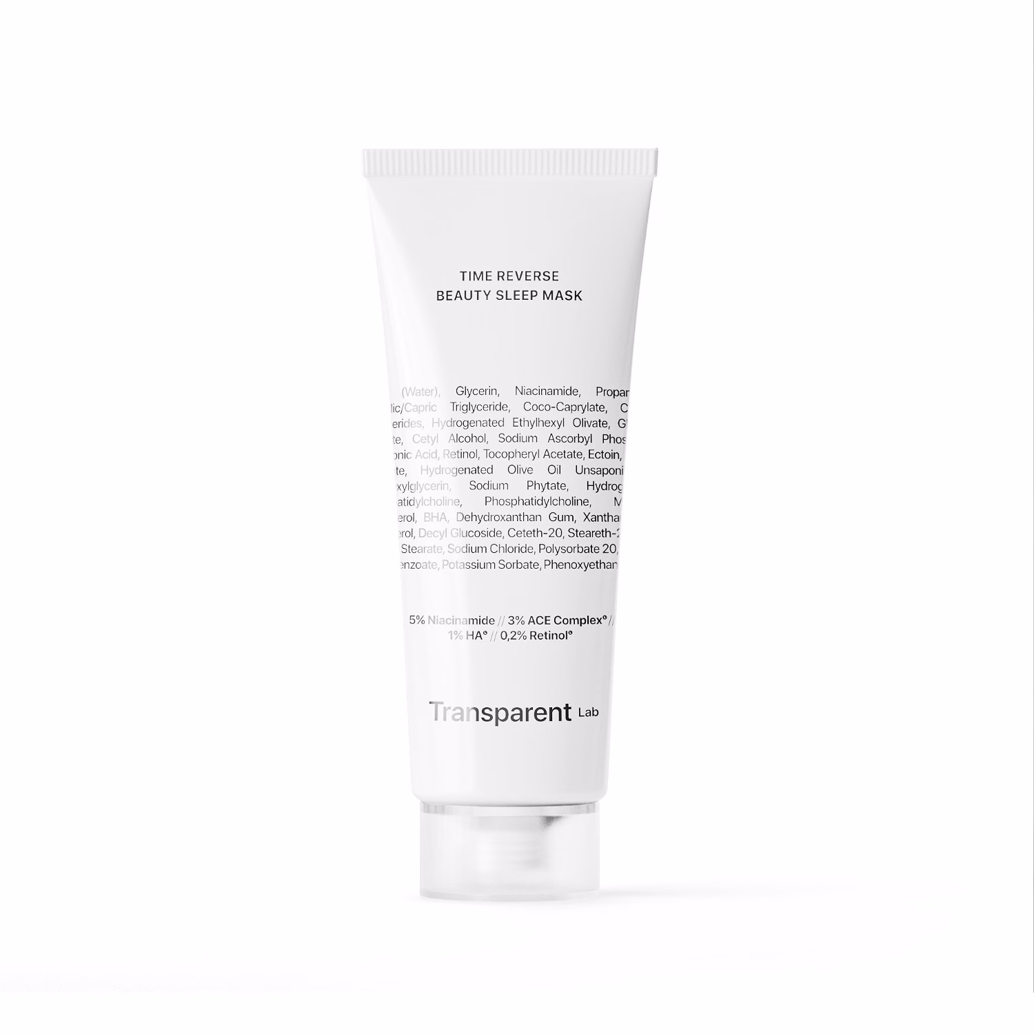 Transparent Lab Time Reverse Beauty Sleep