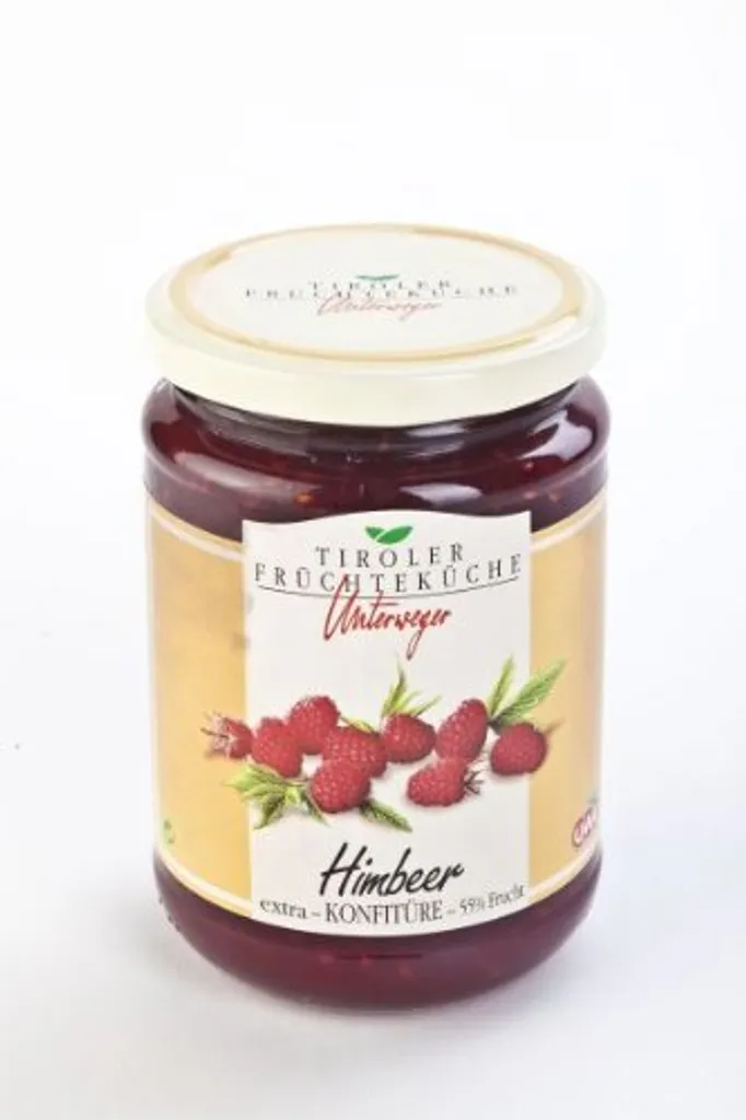 Unterweger Tyrolean Farmers' Stand - Jam, Marmalade, Spread - Raspberry Jam 420 g