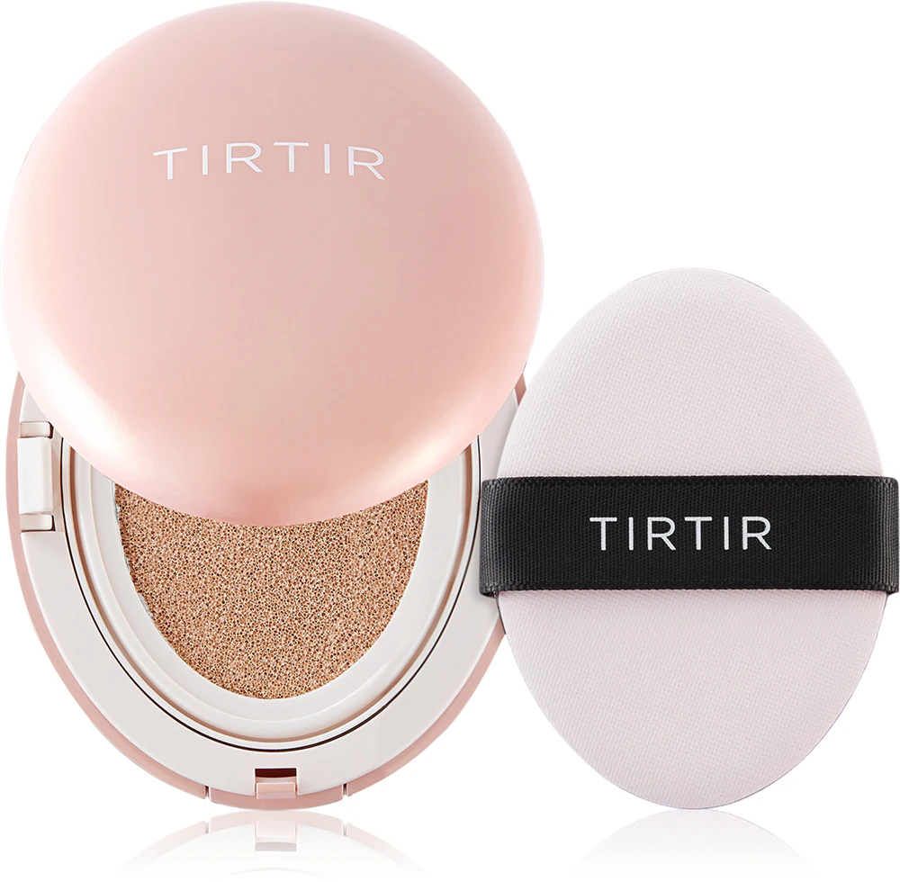TIRTIR Mask Fit All Cover Cushion mattifying make-up in a sponge Farbton 21C Cool Ivory 18 g