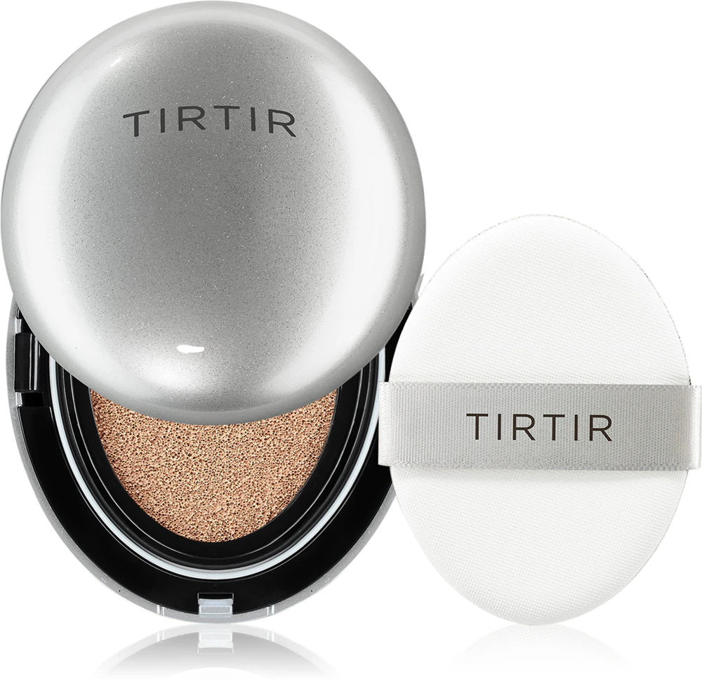 TIRTIR Mask Fit Aura Cushion moisturizing make-up in a sponge for facial skin rejuvenation Farbton 33C Hazel 18 g
