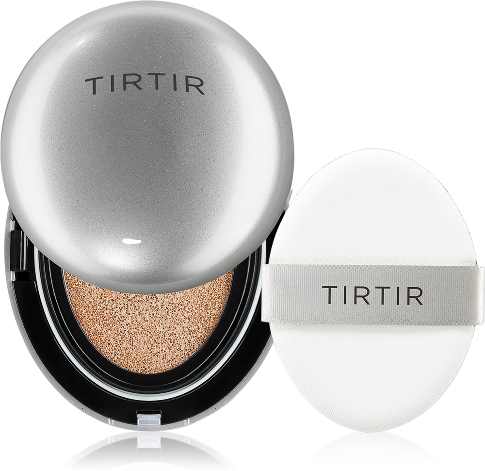 TIRTIR Mask Fit Aura Cushion moisturizing make-up in a sponge for facial skin rejuvenation Farbton 31N French Beige 18 g