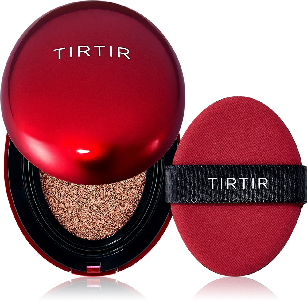 TIRTIR Mask Fit Red Cushion Mini long-lasting make-up in a sponge Farbton 34C Amber 4,5 g
