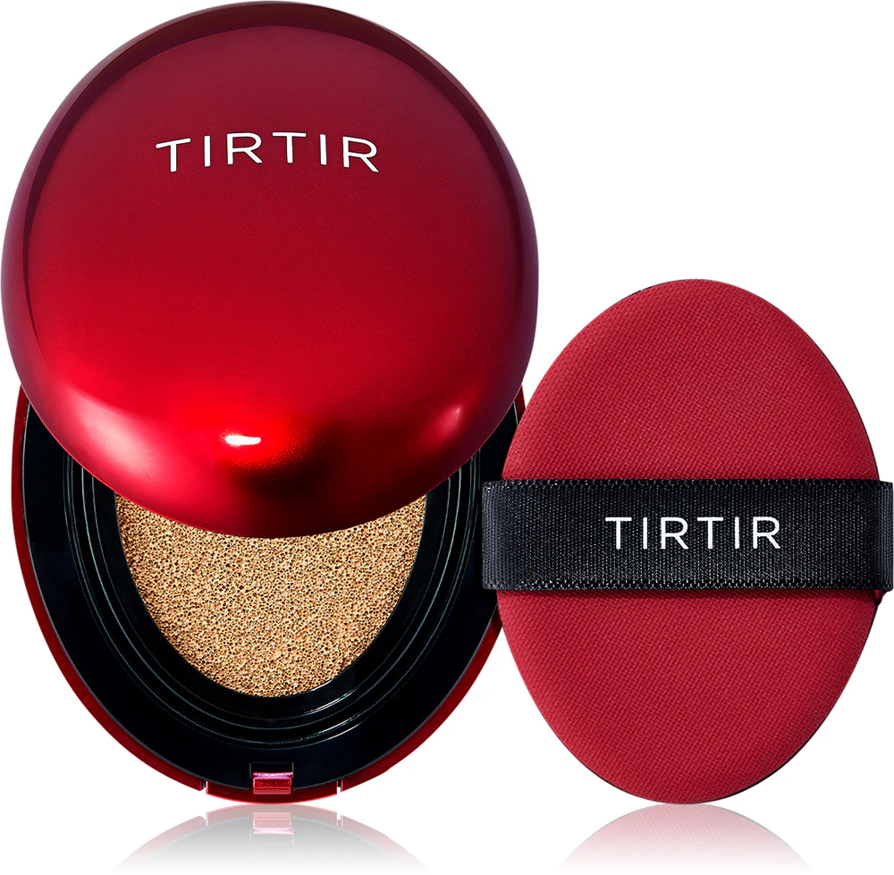 TIRTIR Mask Fit Red Cushion Mini long-lasting make-up in a sponge with high UV protection Farbton 24W Soft Beige 4.5 g