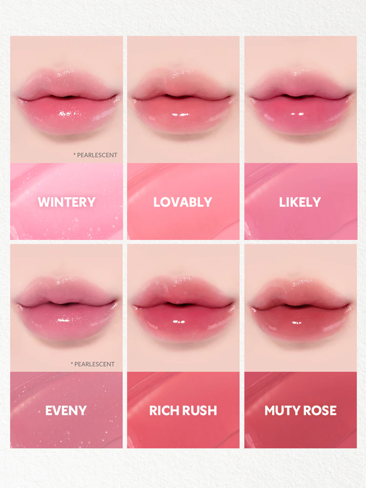 TIRTIR Waterism Glow Tint long-lasting lip gloss with moisturizing effect