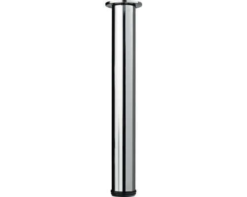 Hettich Table leg Ø76 mm 700-1100mm chrome-plated, load capacity 150 kg