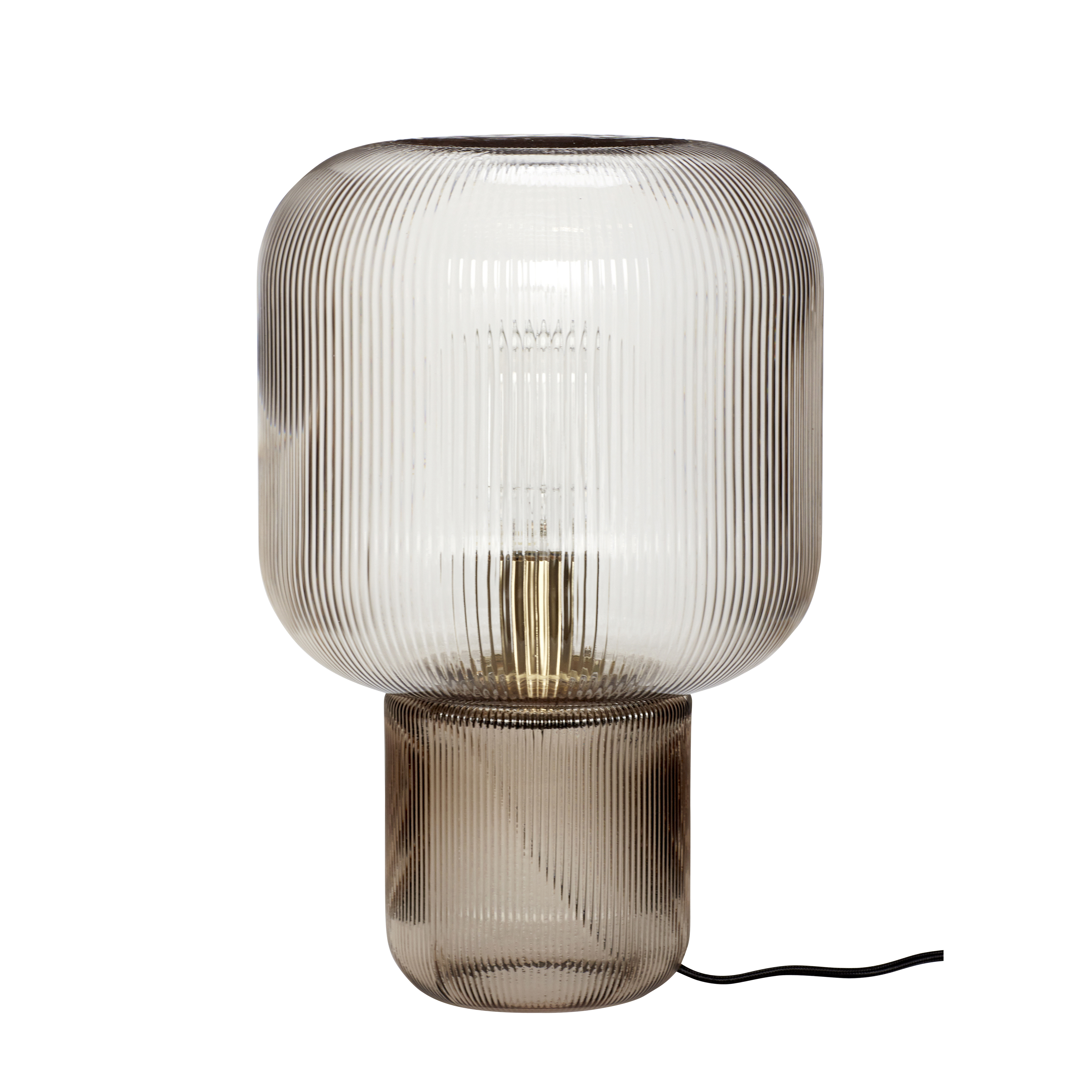 Hübsch Table lamp Ø27 cm, Brown