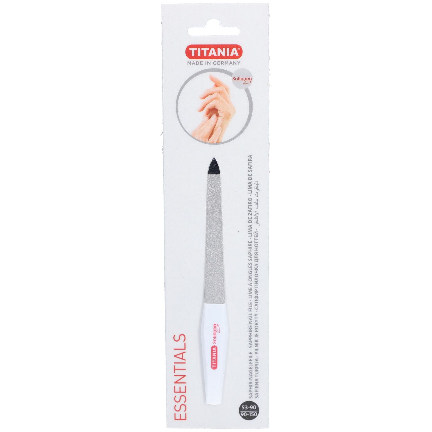 TITANIA® Nail File 15 cm