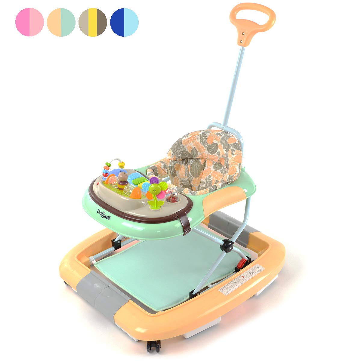 Daliya Bebistep 4-in-1 Baby Walker in Various Colours pink