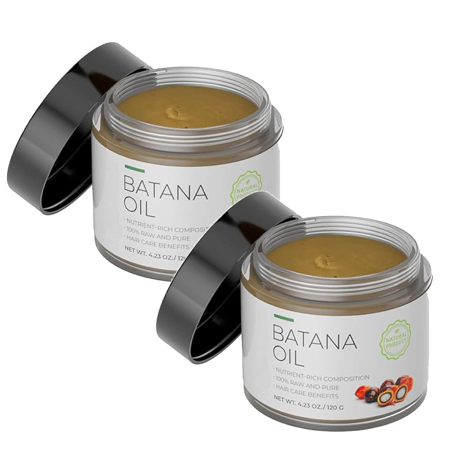Hair Oil - Natural Batana Oil from Honduras, Eliminates Split Ends, Restores Damaged Hair and Scalp, Improves Hair Shine (2)