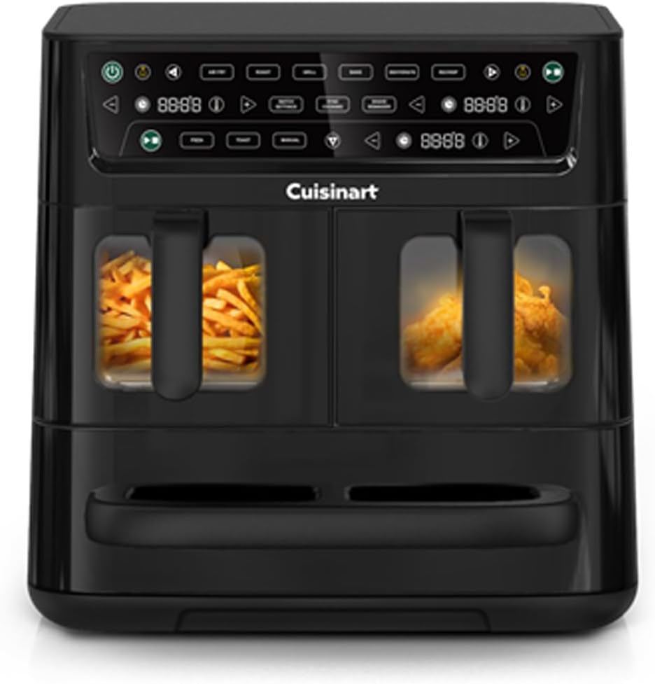 Cuisinart Luftfritteuse, 13,2 l, Tri-Zone, Blk Window