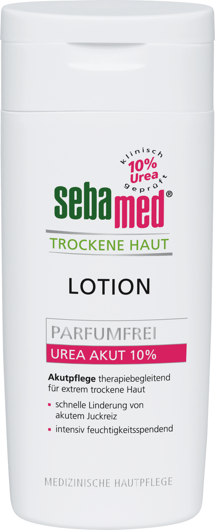 sebamed Body Lotion Dry Skin Perfume-Free Urea Akut 10%, 200 Ml
