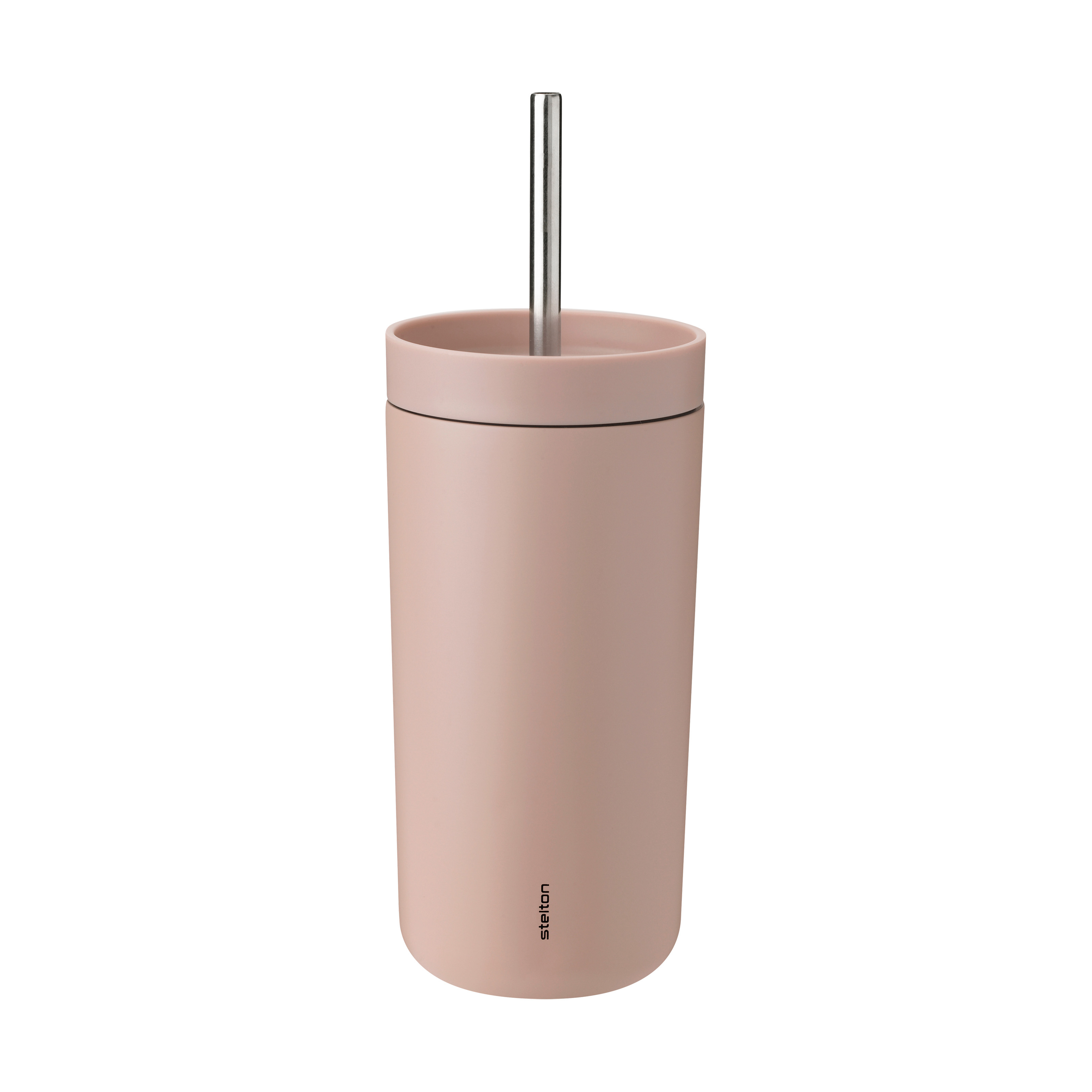 Stelton To Go Sip Thermos Mug with Straw 0.4 L
