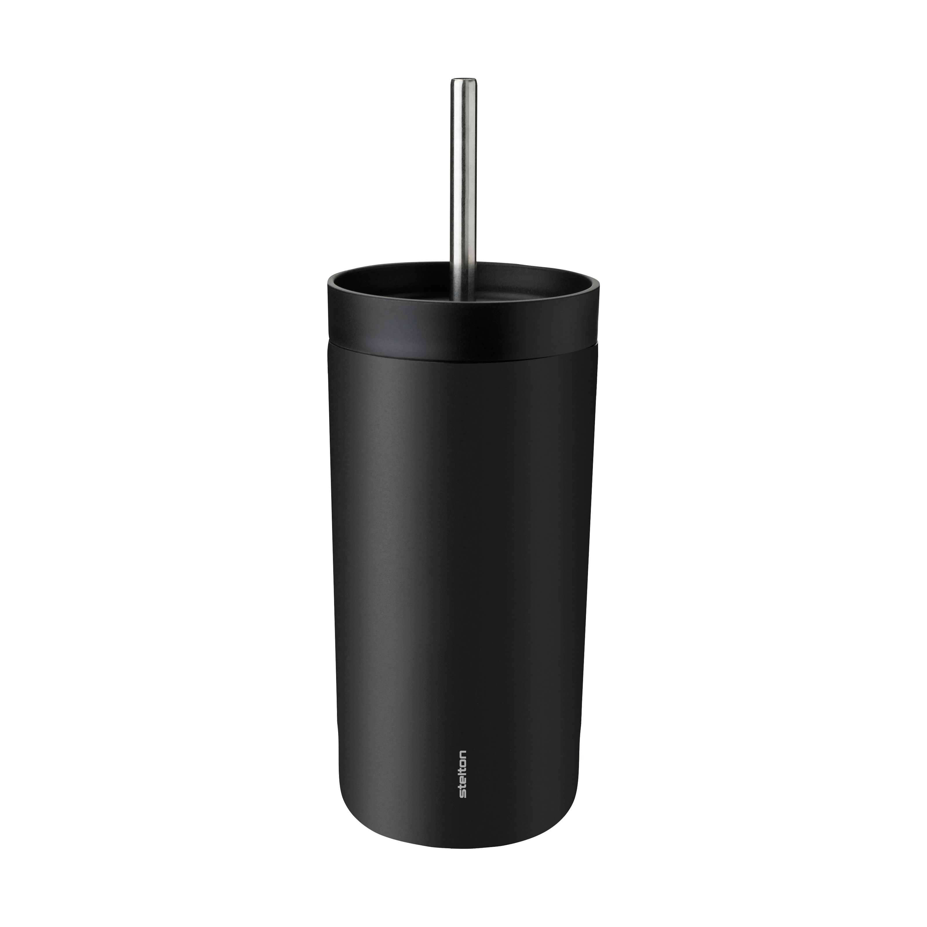 Stelton To Go Sip Thermos Mug with Straw 0.4 L
