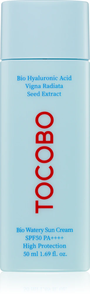 TOCOBO Bio Watery Sun Cream light, moisturizing gel cream SPF 50+