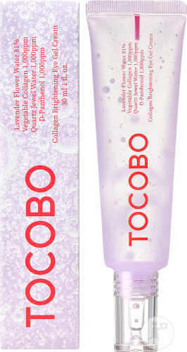 Tocobo Collagen Brightening Gel Eye Cream Tube 30ml