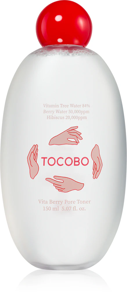 TOCOBO Vita Berry Pore Toner revitalizing tonic for impure skin