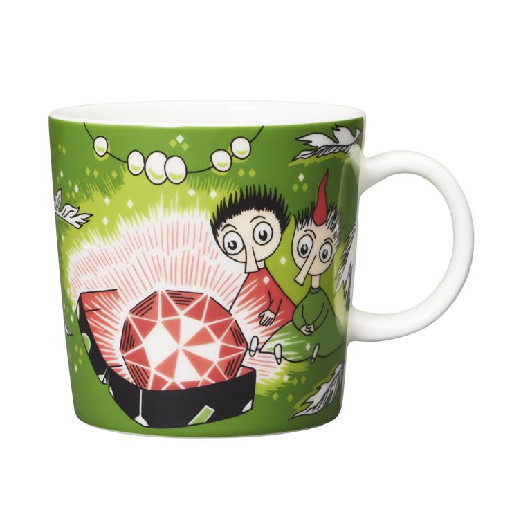 arabia Tofslan & Vifslan Red Ruby ​​Mumintasse