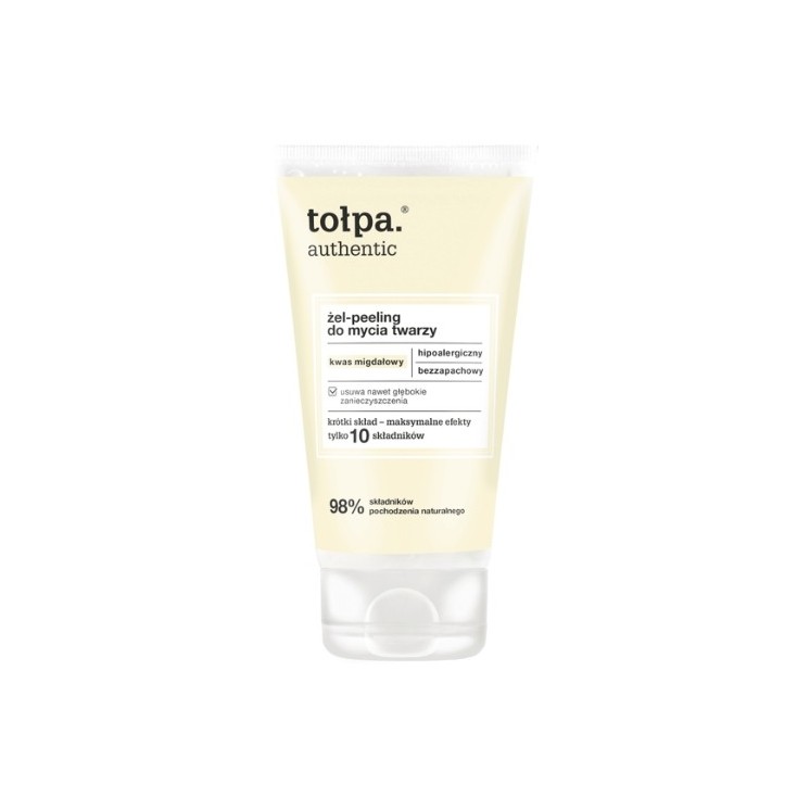 Tołpa Authentic Facial Cleansing Gel-Peeling with Mandelic Acid 150 ml