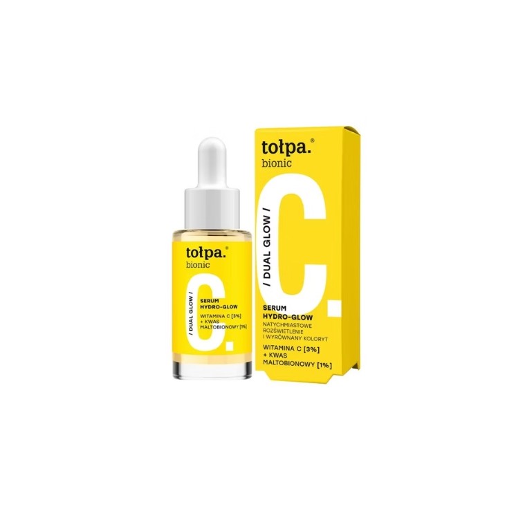 Tołpa Bionic Dual-Glow Hydro-Glow Serum with Vitamin C 30 ml
