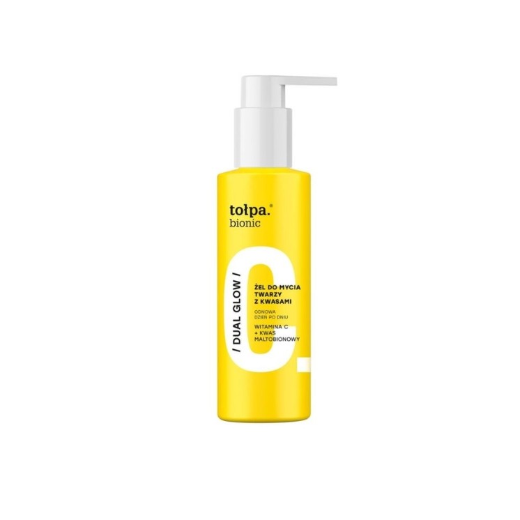 Tołpa Bionic Dual-Glow Acid Facial Cleansing Gel 195 ml
