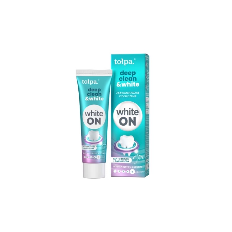 Tołpa Deep Clean & White Toothpaste for advanced cleaning 75 ml