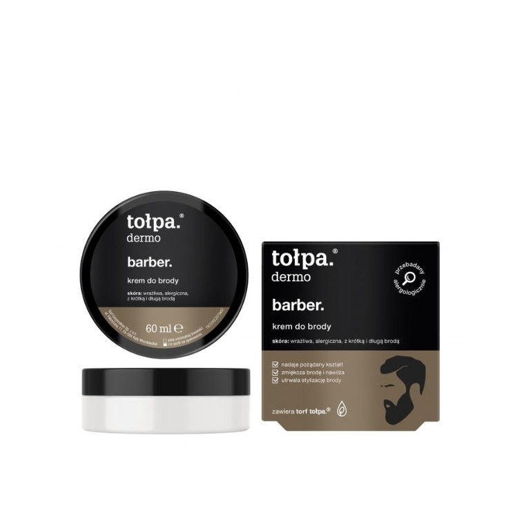 Tołpa Dermo Barber. Beard Care Cream for Men 60 ml