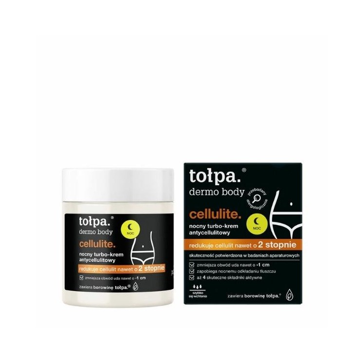 Tołpa Dermo Body Cellulite. Night Turbo Anti-Cellulite Cream 250 ml