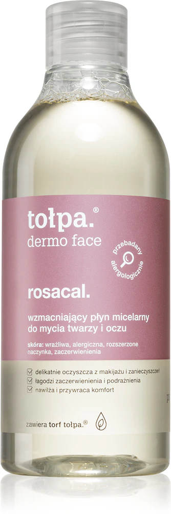 Tołpa Dermo Face Rosacal micellar cleansing water for face and eyes