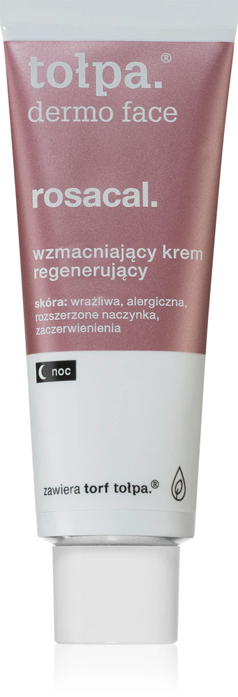 Tołpa Dermo Face Rosacal regenerating night cream for sensitive skin prone to redness